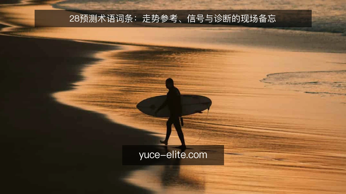 28预测术语词条:走势参考、信号与诊断的现场备忘